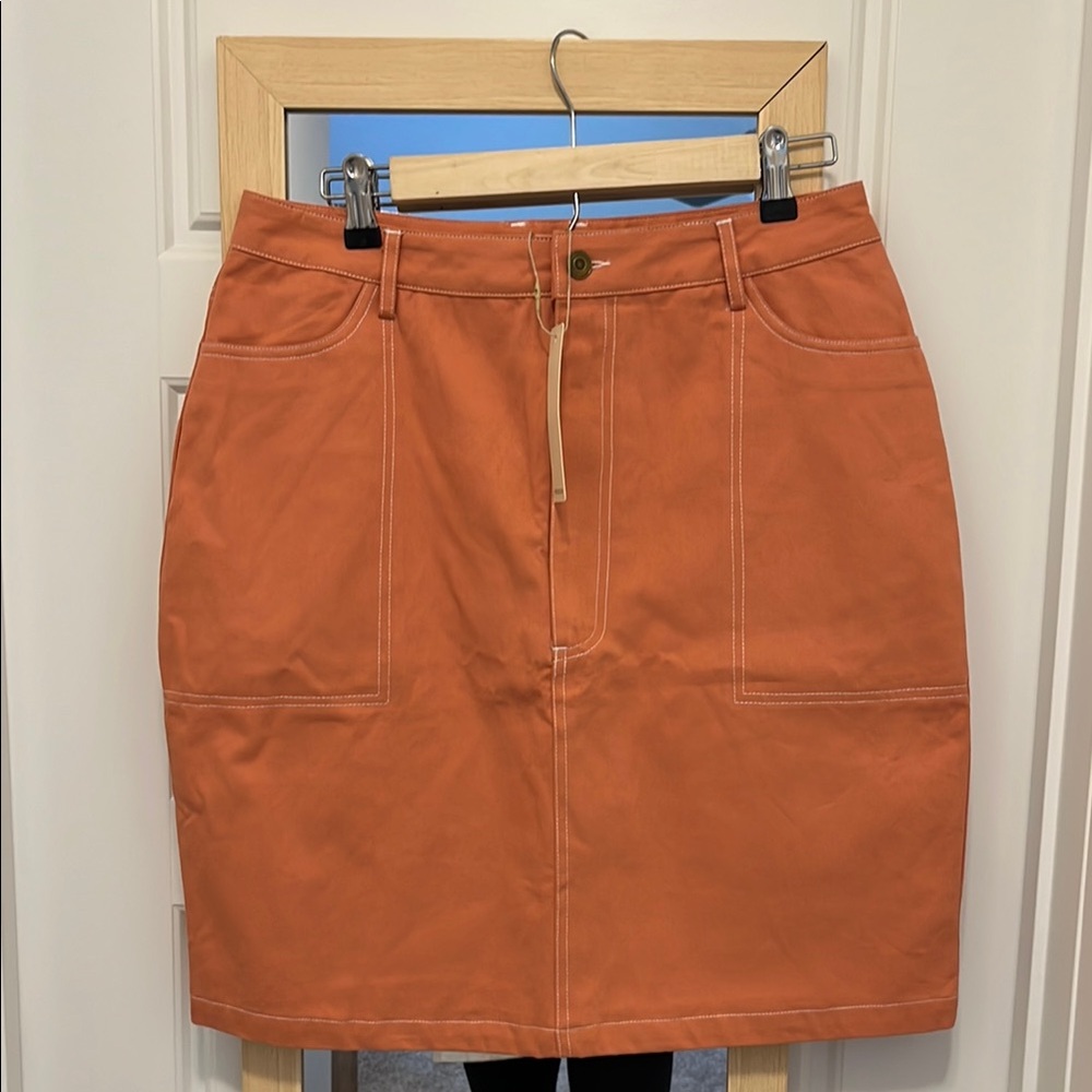 Orange ROOLEE Skirt NWT